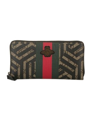 Gucci GG Supreme Caleido canvas long wallet
