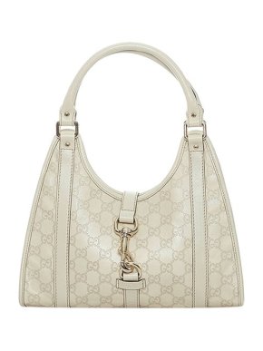 Ivory Guccissima leather Jackie hobo bag