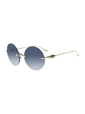 Chrome Hearts Blue gradient lens Overeasy II sunglasses