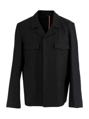 Jil Sander Black Cotton Twill Jacket