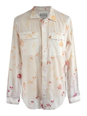 Maison Martin Margiela Floral Cotton Shirt
