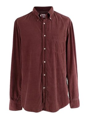 Brunello Cucinelli Babycord Button Down Shirt