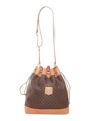 Celine Vintage Macadam PVC bucket bag