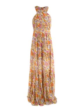 Veronica Beard Multicolour floral crepe Florencia dress