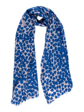 Beulah Blue Heart Shibani Scarf
