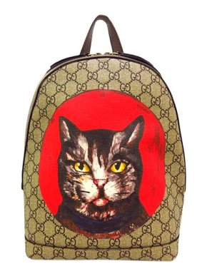 Gucci GG Supreme Mystic Cat Backpack