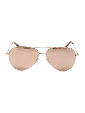 Victoria Beckham Rose Gold Aviator Sunglasses