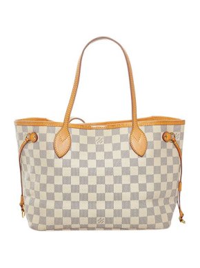 Louis Vuitton Damier Azur canvas Neverfull MM bag
