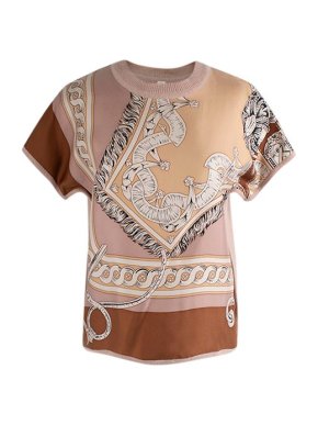 Hermes Silk Knitted Jumper