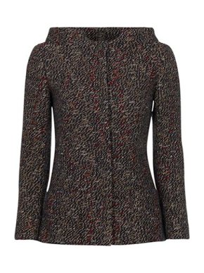 Chanel Multicolour boucle wool boat neck jacket