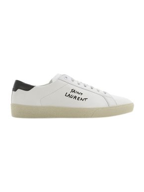 Saint Laurent Court Classic Embroidered Sneakers
