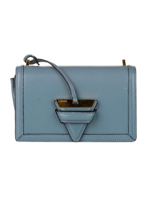 Loewe Blue leather Barcelona bag