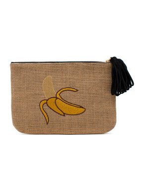Mehry Mu Embroidered Beach Clutch