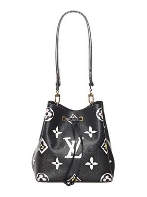 Louis Vuitton Neonoe Wild At Heart Black Giant Monogram