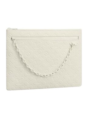 Louis Vuitton Monogram Taurillon A4 Pouch