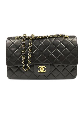 Chanel Vintage Classic Lambskin Double Flap Bag