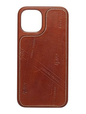 Hermes Tan leather Bolduc iPhone 12 case