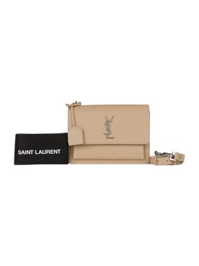 Saint Laurent Beige leather Sunset bag