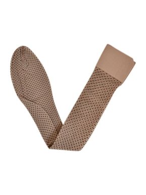Wolford Polkadot beige knee-high socks