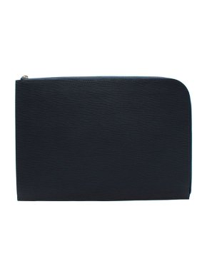 Louis Vuitton Blue-Gray Epi Leather Pochette Jour GM