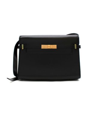 Saint Laurent Black leather Manhattan bag
