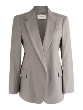 Sportmax Silver-Grey Tailored Jacket