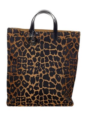 Fendi Leopard print nylon tote bag