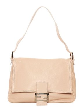 Fendi Warm beige leather Mamma Forever bag
