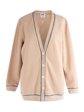 Madeleine Thompson MT Oatmeal Beau Cardigan