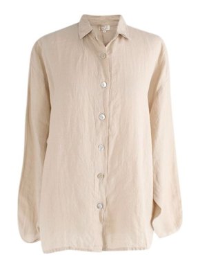 oatmeal linen The Pyjama shirt