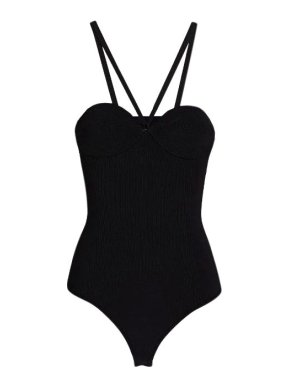 Khaite Lory Bustier Bodysuit