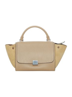 Celine Medium Trapeze Leather Satchel