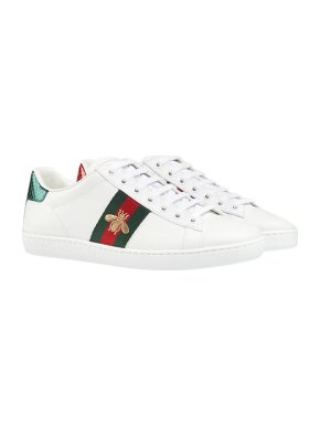 Gucci Embroidered Ace Sneakers