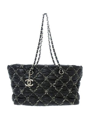 Chanel Paris-Byzance Tweed On Stitch Shoulder Bag