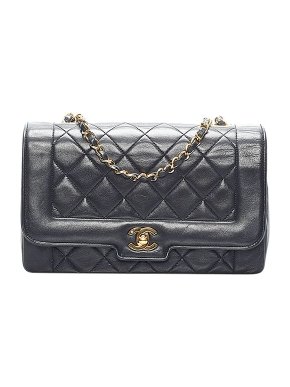 Chanel Medium Diana Flap Lambskin Leather Crossbody Bag