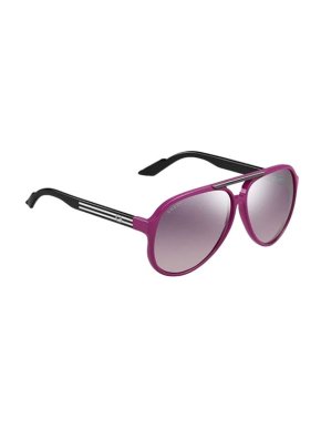 Gucci Fuchsia Aviator Sunglasses