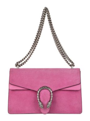 Gucci Pink suede Dionysus bag