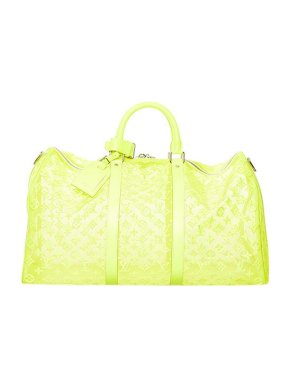 Louis Vuitton Monogram mesh Keepall Bandouliere 50 travel bag