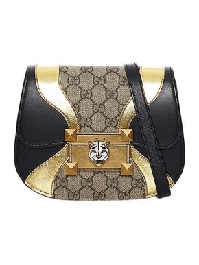 Gucci GG Supreme & leather Osiride bag