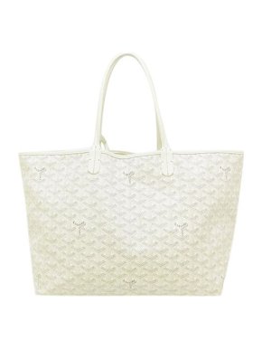 Goyard White printed canvas Saint Louis PM tote bag