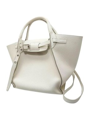 Celine White leather Big bag