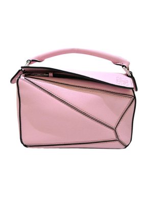 Loewe Pink leather Puzzle bag