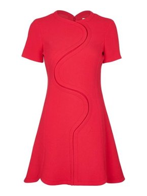 Dior Red Mini Skater Dress