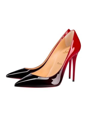 Christian Louboutin Patent Degrade Decolette 554 100mm Pumps