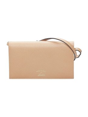 Gucci Swing Leather Continental Wallet on Strap
