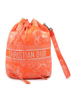 Toile de Jouy Fluo DiorTravel Pouch