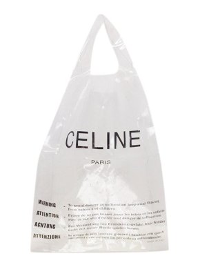 Celine PVC Shopping Tote