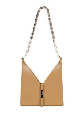 Givenchy beige leather mini cut-out bag