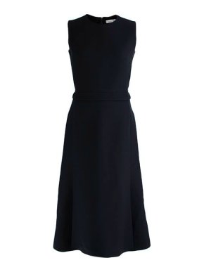 Dior Black Sleeveless Midi Dress