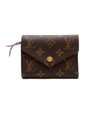 Louis Vuitton Monogram canvas Victorine compact flap wallet